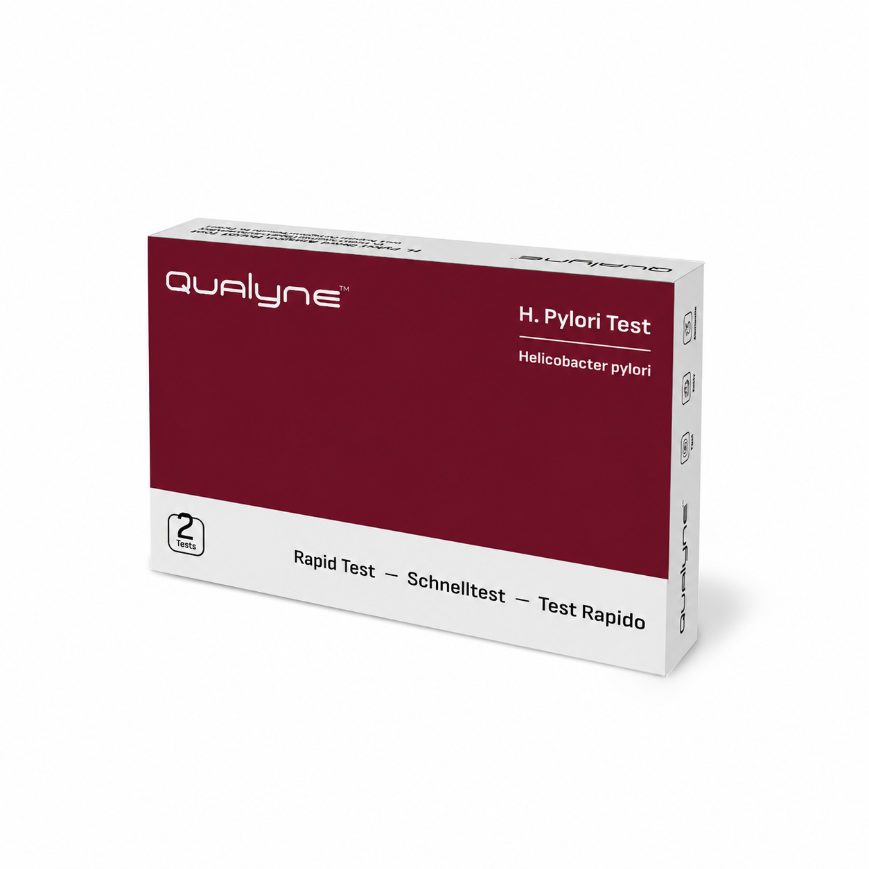 Real Qualyne H. pylori Test packaging